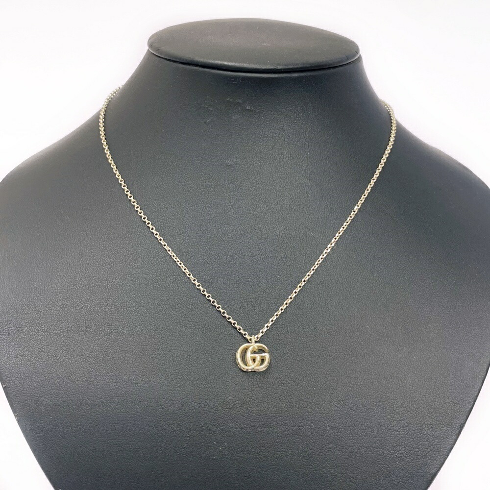 Gucci Silver Interlocking Necklace - image 1